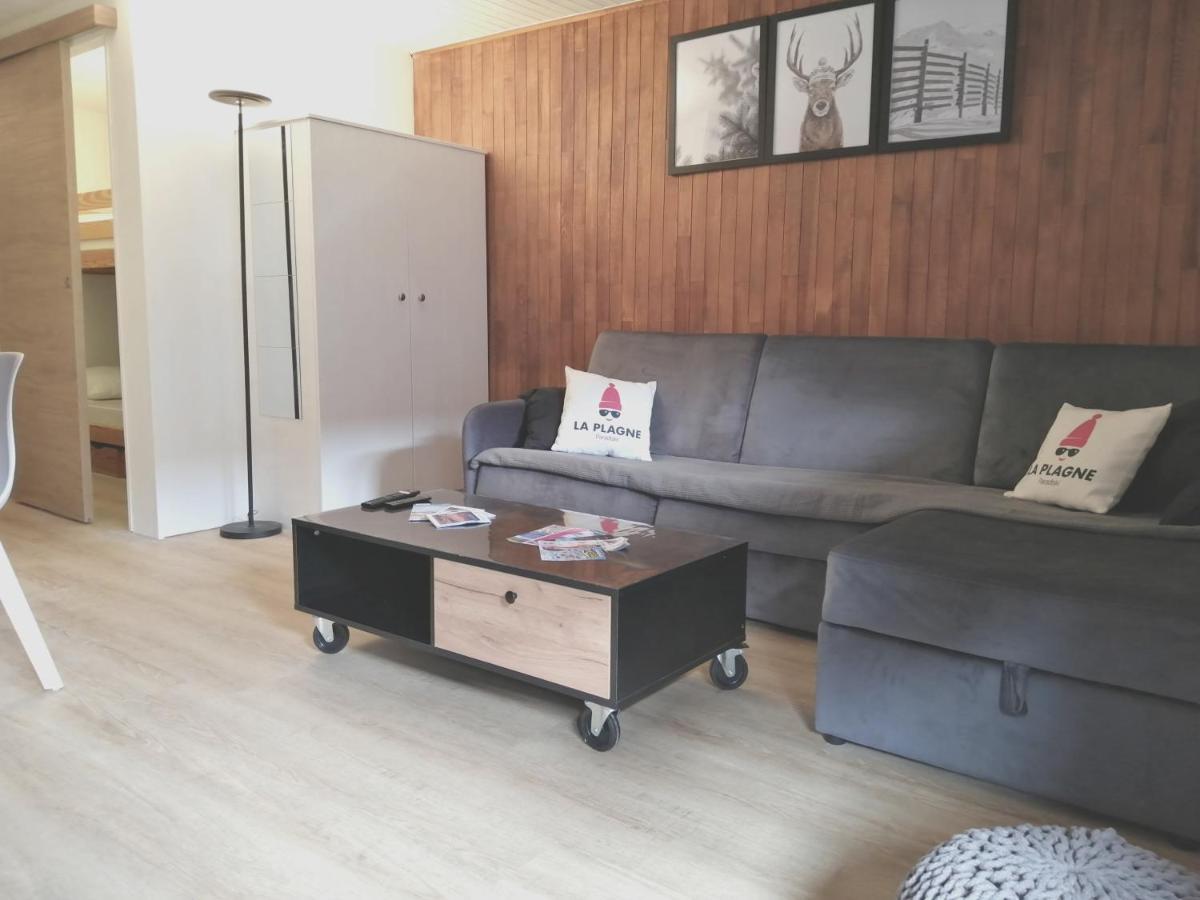 Appartement 6/7 Personnes Pied Des Pistes A Plagne Centre La Plagne Exterior foto